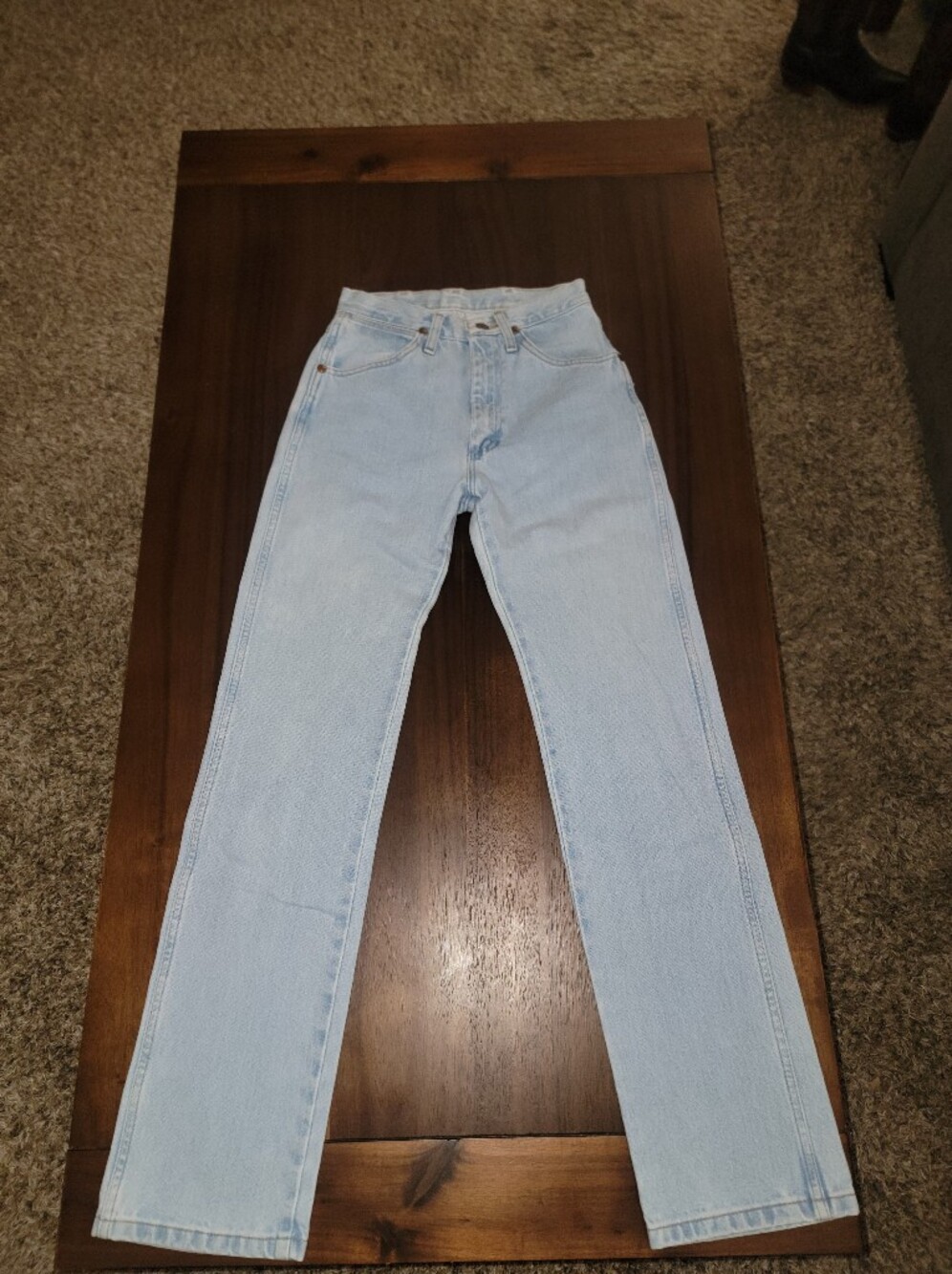 Wrangler Light Blue Women's Cowboy Cut Jeans - Picture 3 of 4